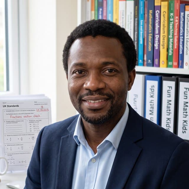 Daniel Okafor, Lead Worksheets Author at Fun Math Kids